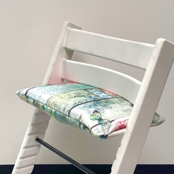 Gecoat zitkussen summer breeze voor tripp trapp kinderstoel