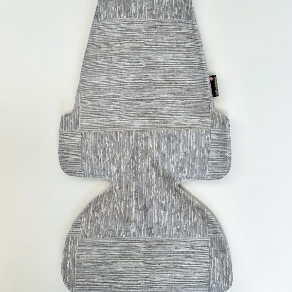 Grey white inlay kussen voor de bobike maxi