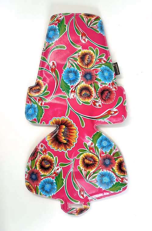 Pink flowers inlay voor de bobike maxi