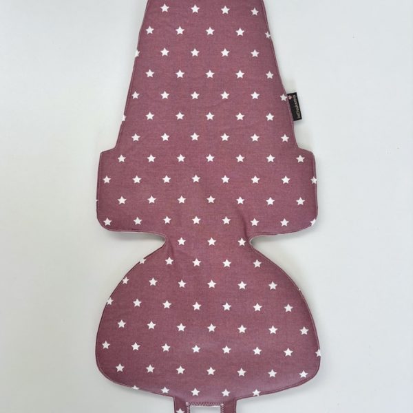 Vintage pink stars inlay kussen voor de bobike maxi