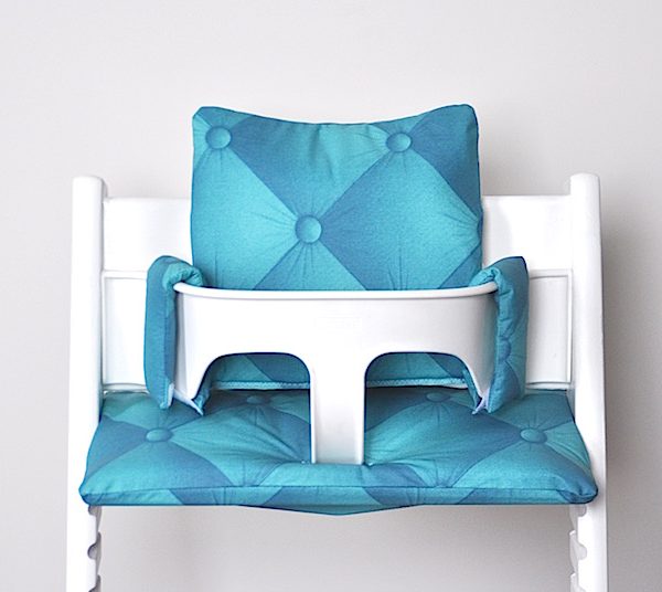 Petrol gecoate tripp trapp kussenset