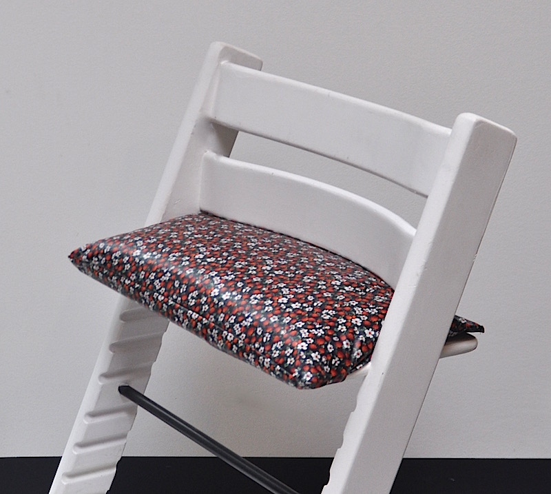 Strawberry gecoat zitkussen voor de stokke tripp trapp stoel