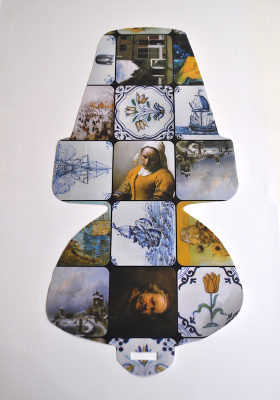 Tegeltjes inlay kussen voor de bobike maxi