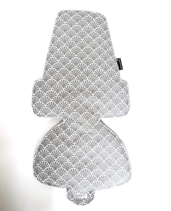 Fan grey inlay kussen voor bobike maxi