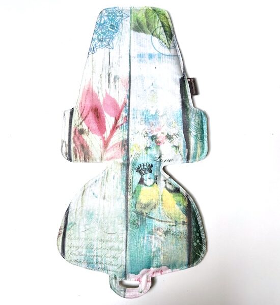 Pastel inlay kussen voor de bobike maxi