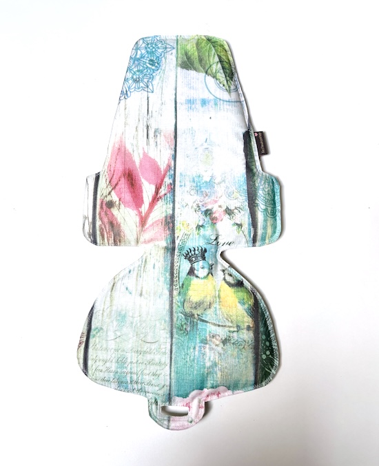 Pastel inlay kussen voor de bobike maxi
