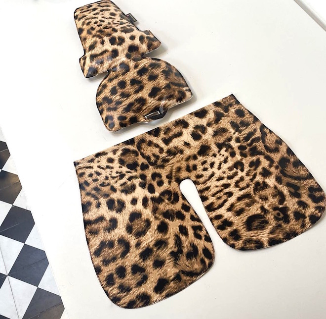 Leopard set voor de bobike mini - Afbeelding 2