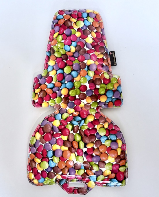 Smarties inlay kussen voor de bobike mini