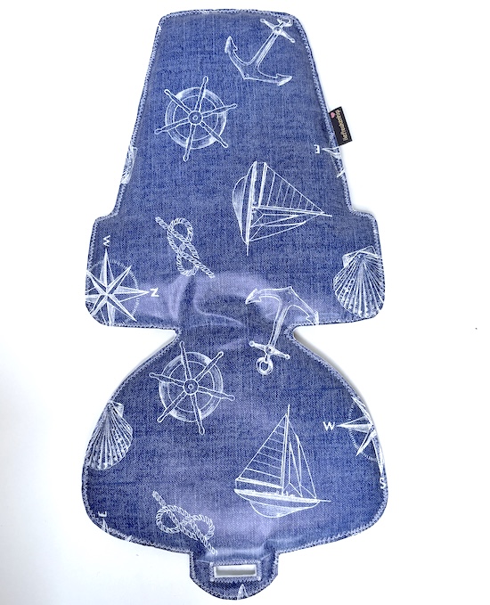 Marine inlay kussen voor de bobike maxi