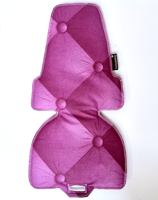 Fuchsia inlay kussen voor de bobike mini